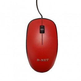 D-Net Optical Mouse Red