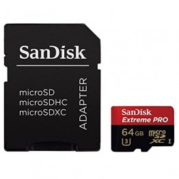 SanDisk Extreme Pro Micro SD Card - 64GB