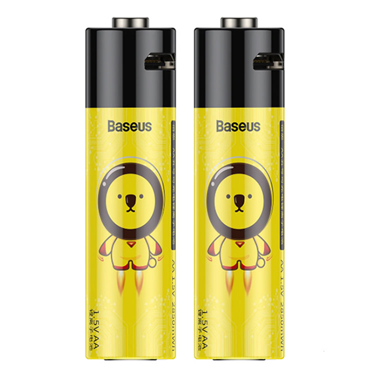 خرید باتری قلمی قابل شارژ Baseus - دوتایی