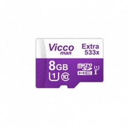 Vicco Man Extra 533x microSDSC Card - 8GB