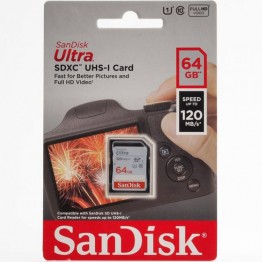 SanDisk Ultra SDXC UHS-I Memory Card  - 64GB