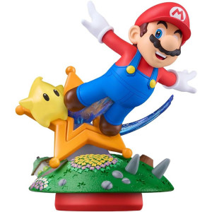 Mario & Luma Amiibo Figure - Super Mario Galaxy + Super Mario Galaxy 2