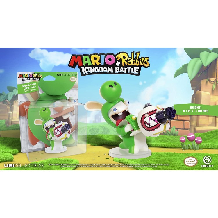 خرید اکشن فیگور کاراکتر Rabbid Yoshi از بازی Mario + Rabbids: Kingdom Battle