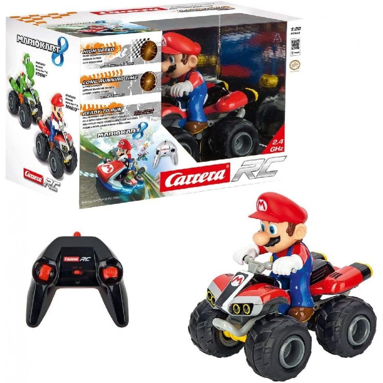خرید ماشین کنترلی Carrera RC Mario Kart - مدل Quad Mario