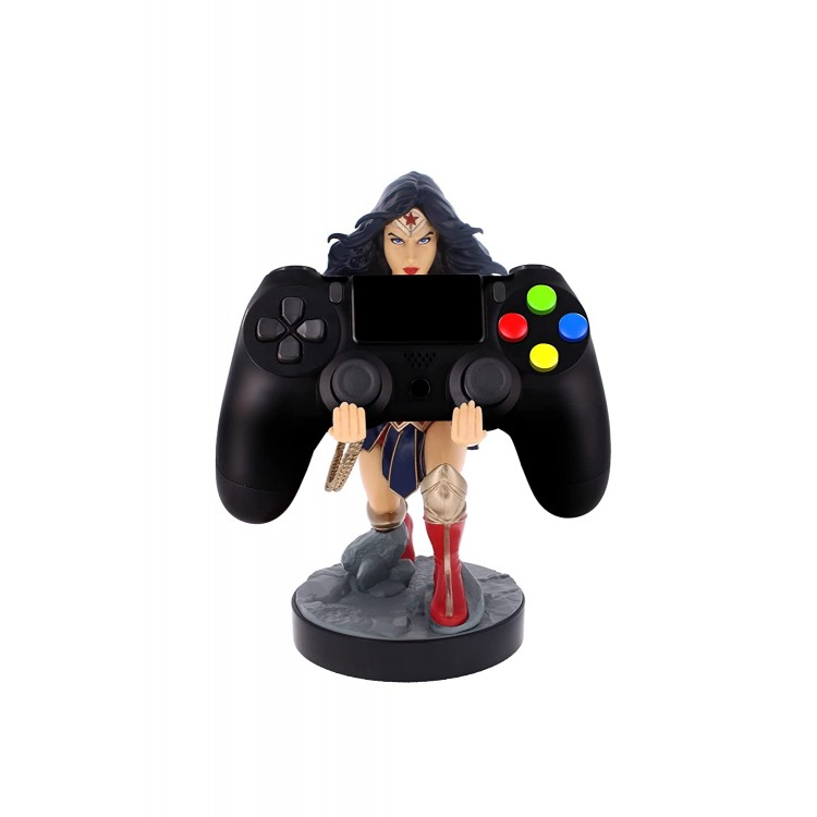 خرید پایه Cable Guy مناسب برای گیم پد و موبایل - طرح Wonder Woman