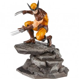 Gallery Diorama Wolverine Brown Costume Action Figure - Marvel