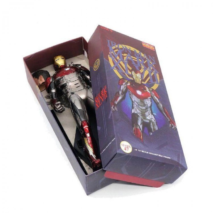 خرید اکشن فیگور مرد آهنی Mark XLVII Crazy Toys از فیلم Spider-Man: Homecoming