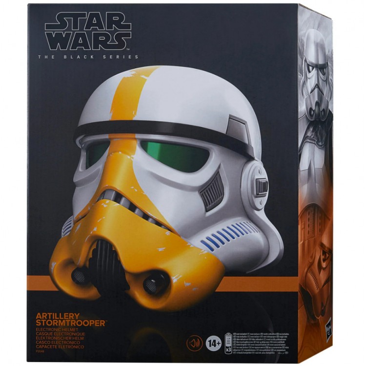 Hasbro Artillery Stormtrooper Premium Helmet - Star Wars: The Black Series