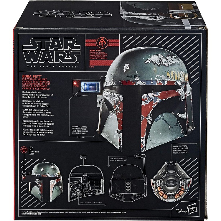 Hasbro Boba Fett Premium Helmet - Star Wars: The Black Series