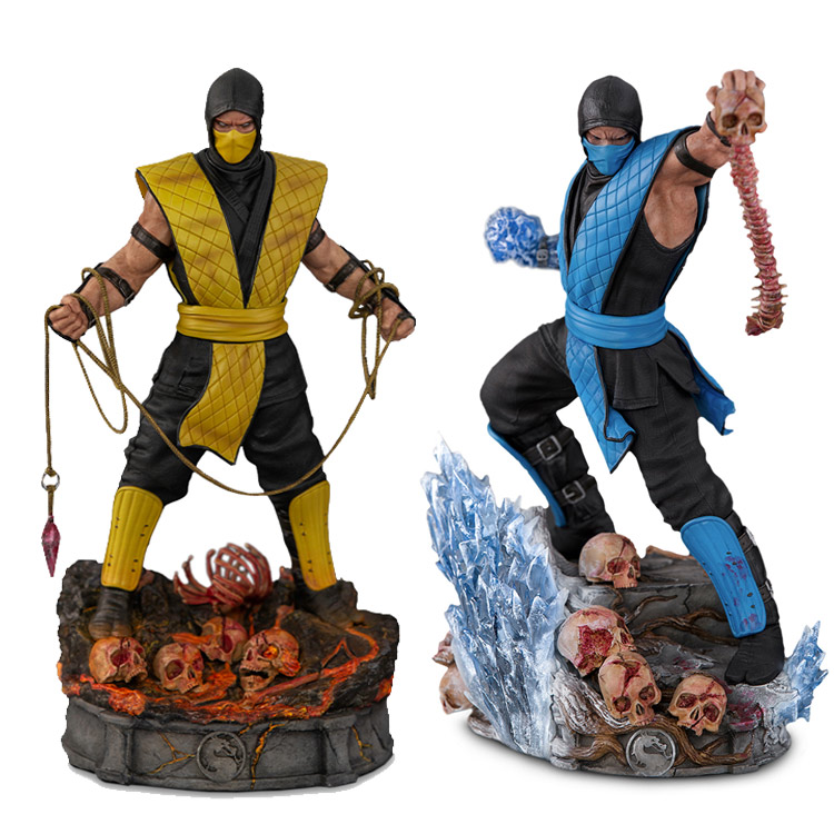 خرید فیگور Scorpion و Sub Zero از بازی Mortal Kombat - طول ۲۲ سانتیمتر