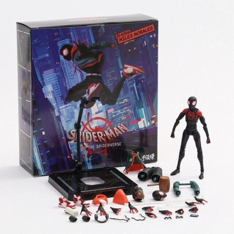 خرید اکشن فیگور مایلز مورالس از فیلم Spider-Man: Into the Spider-Verse خرید اکشن فیگور مایلز مورالس از فیلم Spider-Man: Into the Spider-Verse