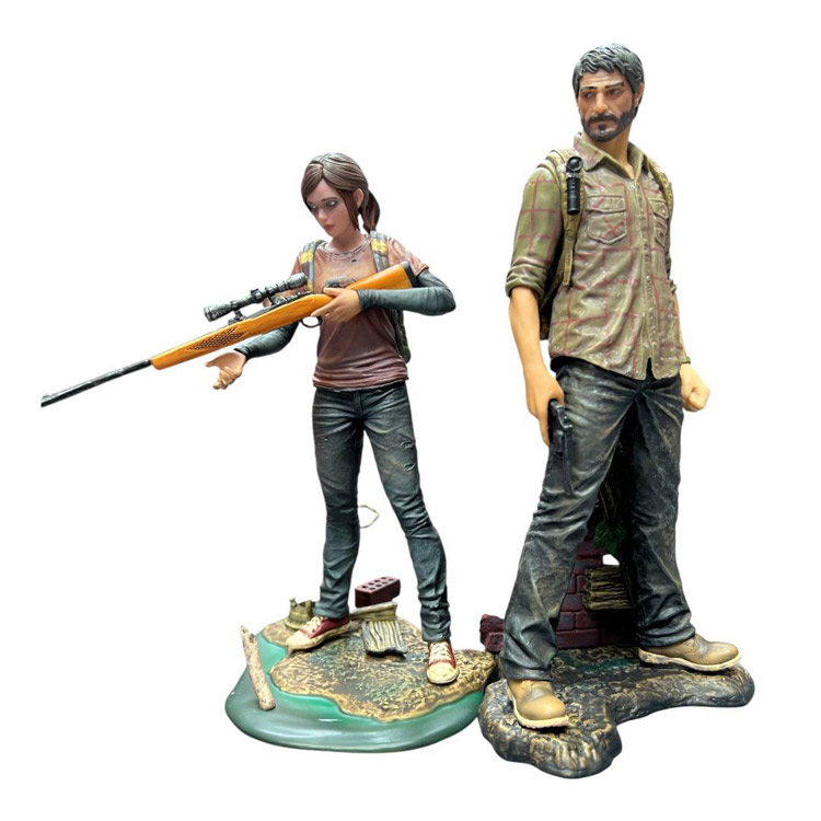 خرید فیگور دوتایی الی و جول از بازی The Last of Us
