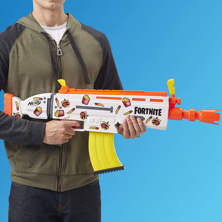 خرید تفنگ اسباب بازی NERF AR-Durrr Burger از بازی فورتنایت