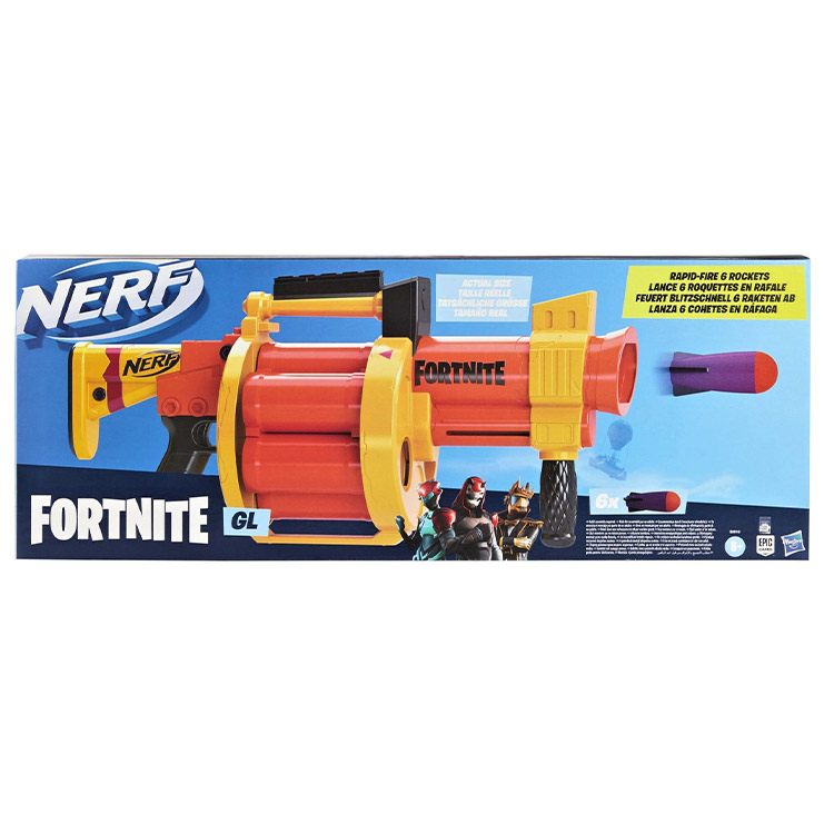 خرید تفنگ اسباب بازی NERF GL از بازی فورتنایت