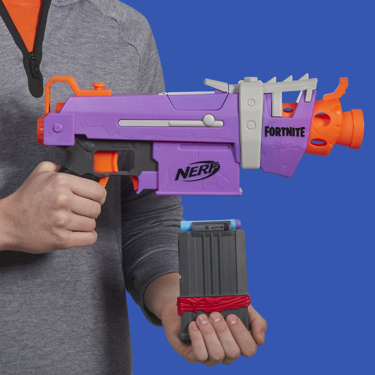 خرید تفنگ اسباب بازی NERF SMG-E از بازی فورتنایت