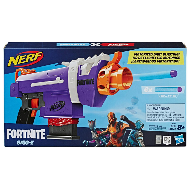خرید تفنگ اسباب بازی NERF SMG-E از بازی فورتنایت