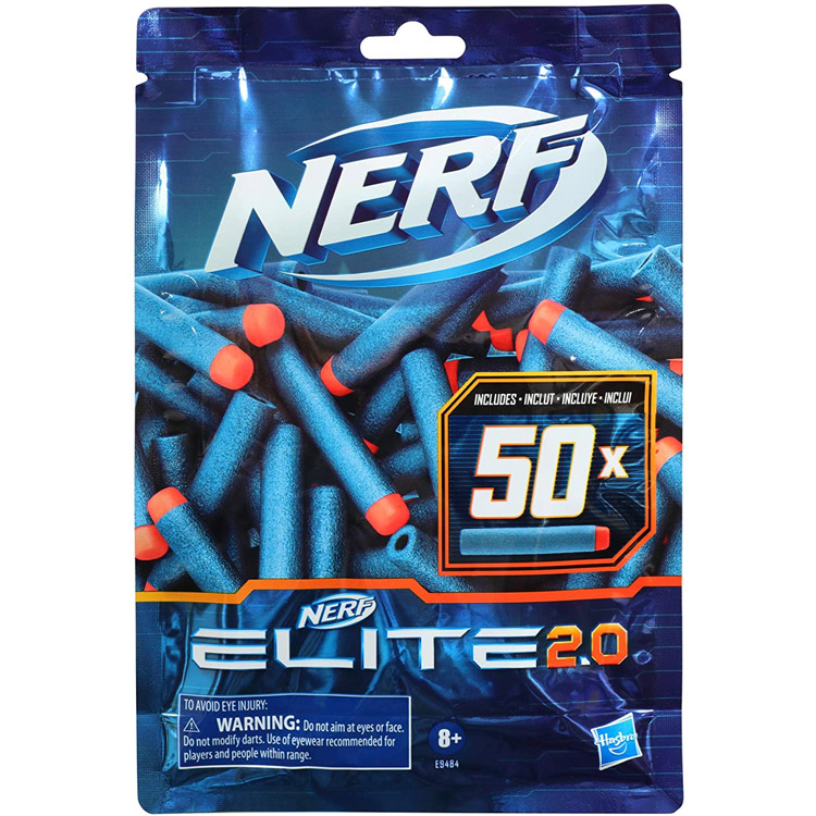 خرید پک 50 تایی دارت NERF Elite 2.0