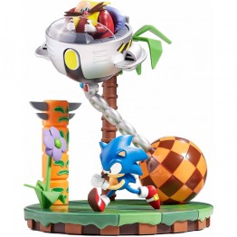 Numskull Sonic & Dr. Eggman Statue - Sonic the Hedgehog 30th Anniversary Limited Edition