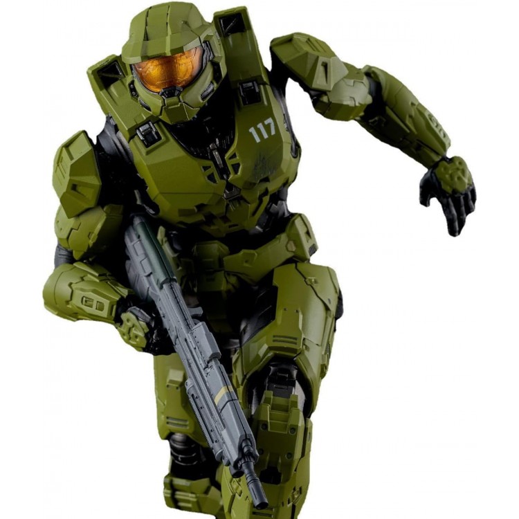 خرید فیگور REOZIGN مستر چیف با لباس میولنیر مارک 6 نسل سه از بازی Halo Infinite