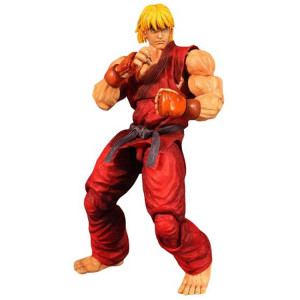 Play Arts Kai Ken Action Figure - Street Fighter IV Arcade Edition