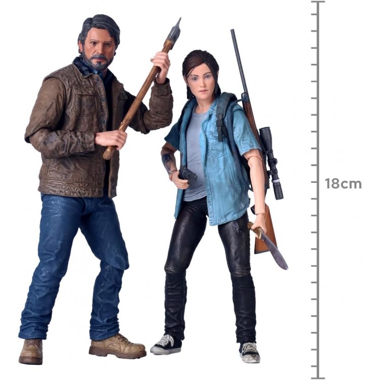 خرید اکشن فیگور Neca جول و الی از بازی The Last of Us Part II
