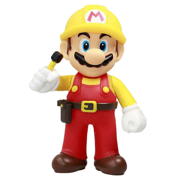 خرید اکشن فیگور ماریو مهندس - بازی Super Mario Odyssey - طول 12cm