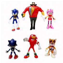 Sonic Boom Action Figures - 6 Pack اکشن فیگور