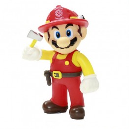 Super Mario Odyssey Action Figure - Firefighter Super Mario