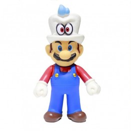 Super Mario Odyssey Action Figure - Mario with White Cappy