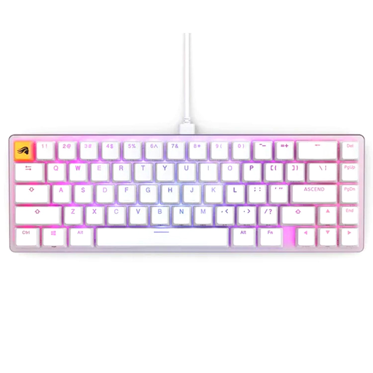 خرید کیبورد Glorious GMMK 2 Compact - سوییچ مکانیکی - سفید