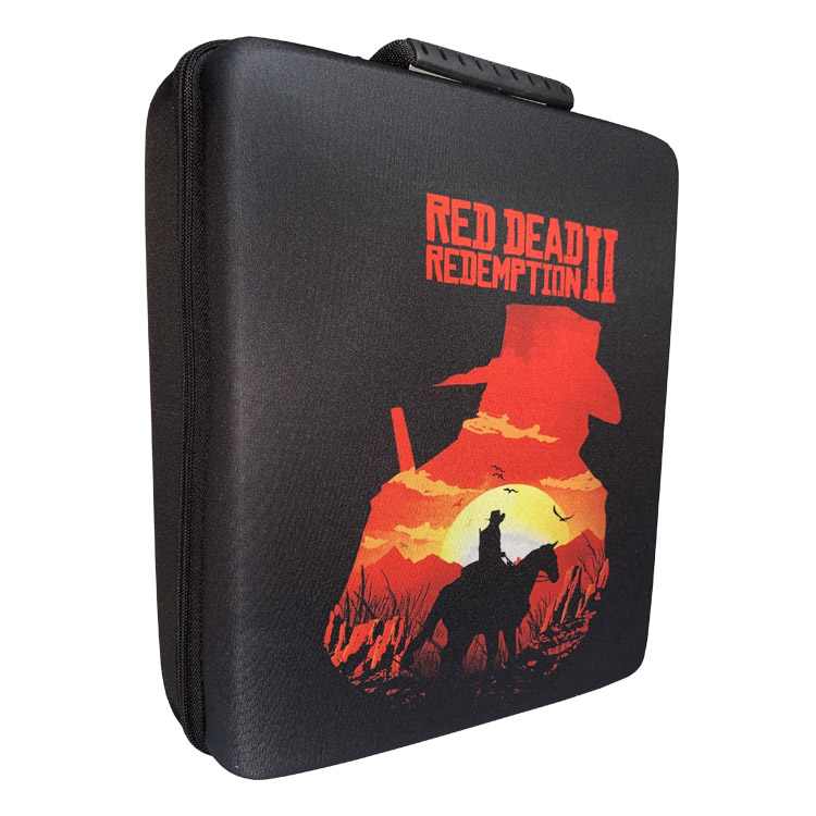 خرید کیف ضدضربه PS4 Pro - طرح Red Dead Redemption II