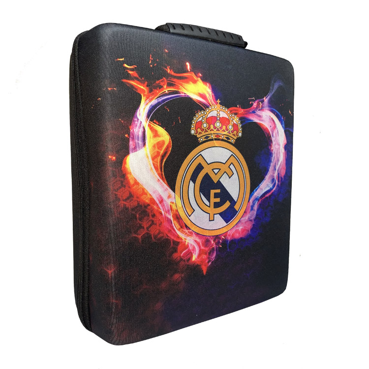 خرید کیف ضدضربه PS4 Pro - طرح Real Madrid Fan