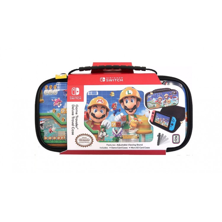 خرید کیف مسافرتی نینتندو سوییچ - طرح Super Mario Maker