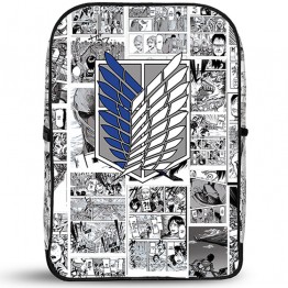 Vanguard Leather Backpack - AoT Wings