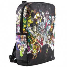 Vanguard Leather Backpack - Rick and Morty