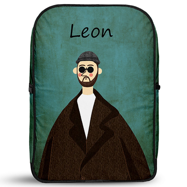 خرید کوله پشتی ونگارد - مخملی - طرح Léon