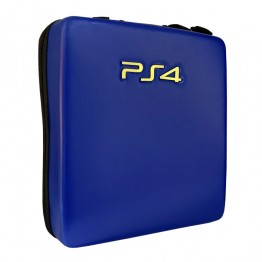  PlayStation 4 Pro Hard Case - Blue With PS4 Logo