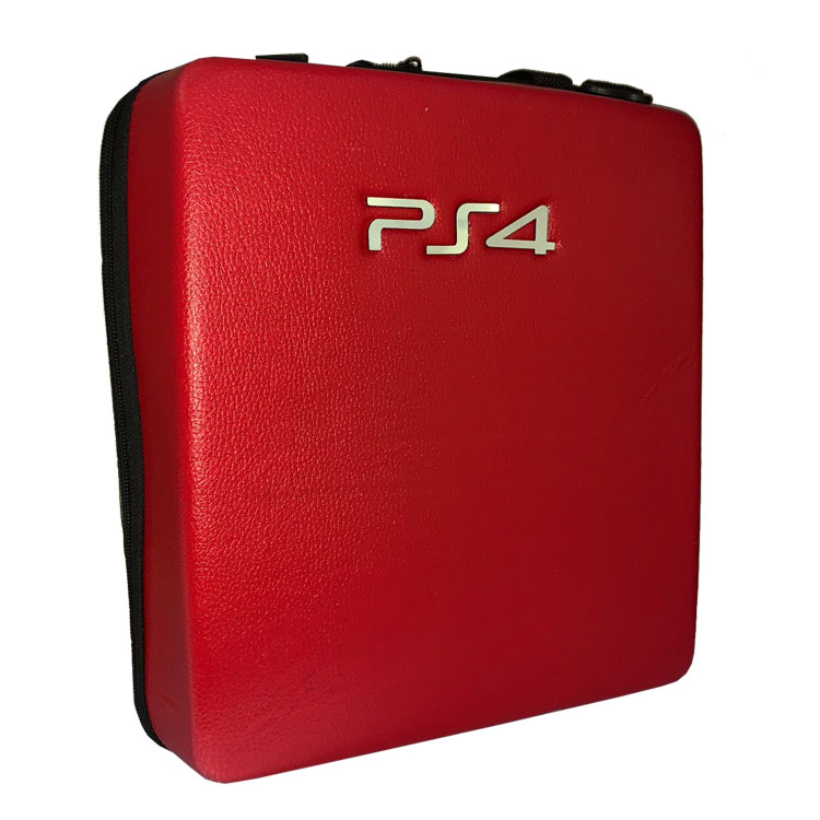 خرید کیف ضدضربه PS4 Pro - طرح قرمز رنگ