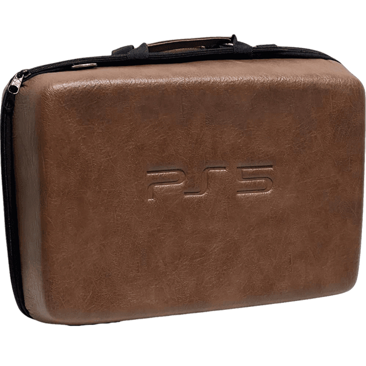 خرید کیف PlayStation 5 - طرح Dark Brown Skin
