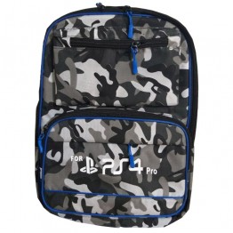 PS4 Backpack - Camouflage - Grey Blue