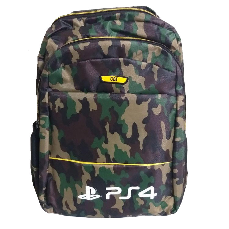 PS4 Backpack - Camouflage - Green