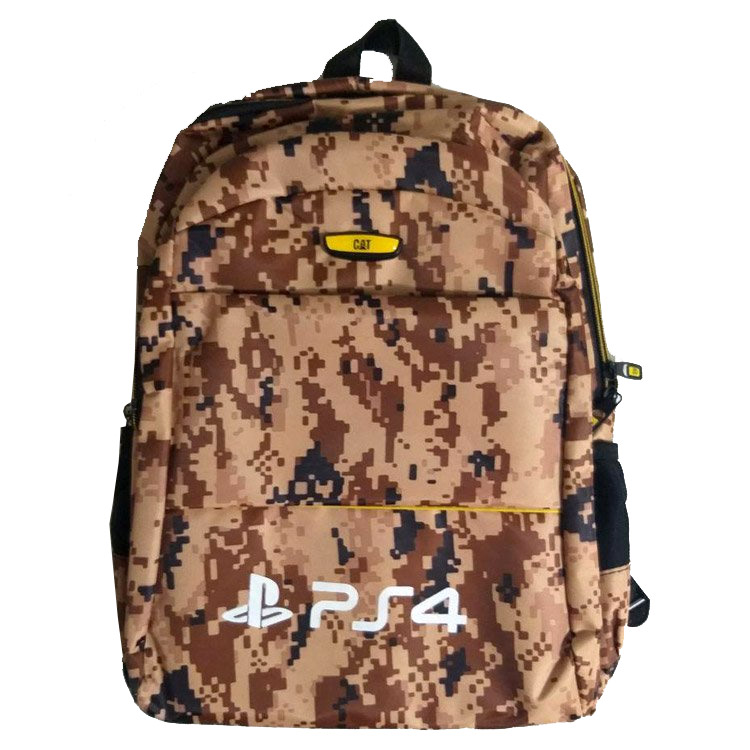 PS4 Backpack - Camouflage - Brown