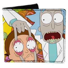 خرید کیف پول - طرح Rick and Morty