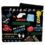 خرید کیف پول ونگارد - طرح Friends