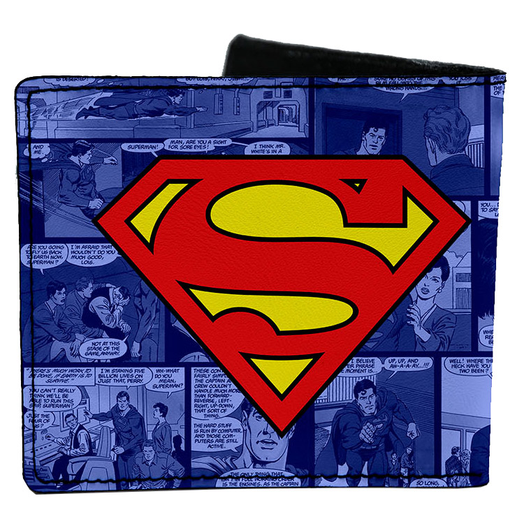 خرید کیف پول ونگارد - طرح Superman Comics