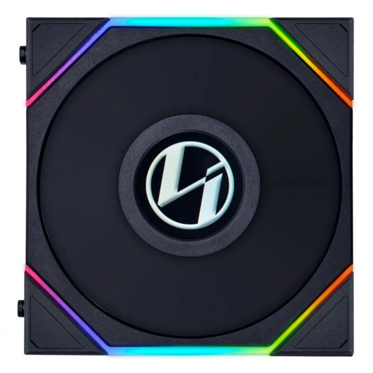 خرید فن کیس Lian Li UNI TL120 LCD Reverse Blade - پک سه تایی - سیاه
