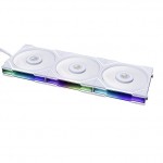 خرید فن کیس Lian Li UNI TL120 LCD Reverse Blade - پک سه تایی - سفید