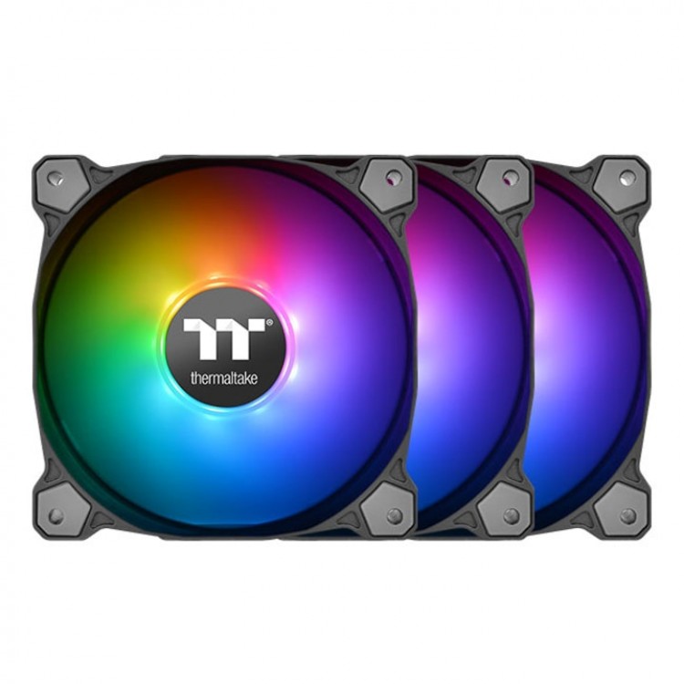 خرید فن کیس Thermaltake Pure 12 - پک سه تایی - ۱۲۰ میلیمتر - سیاه
