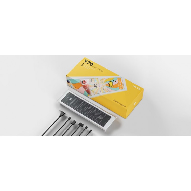 خرید نمایشگر لمسی Touch Infinite برای کیس کامپیوتر Hyte Y70 - سفید