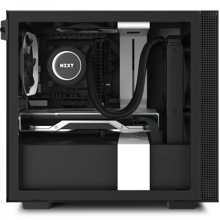 خرید کیس کامپیوتر NZXT H210 - شاسی مینی تاور - سفید